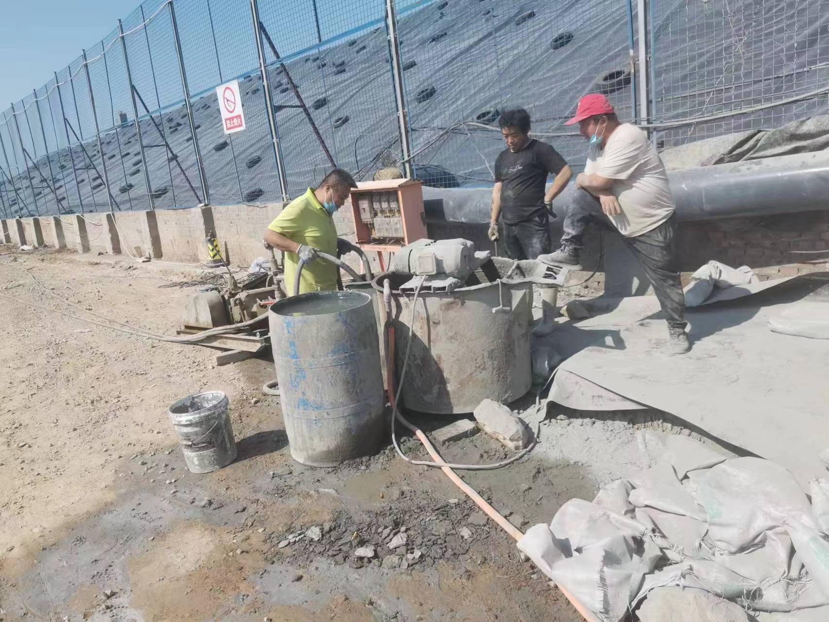 新河袖阀管注浆